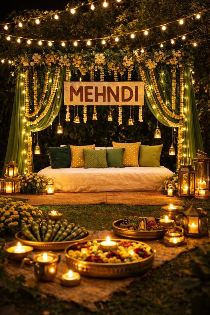 Mehendi decor
